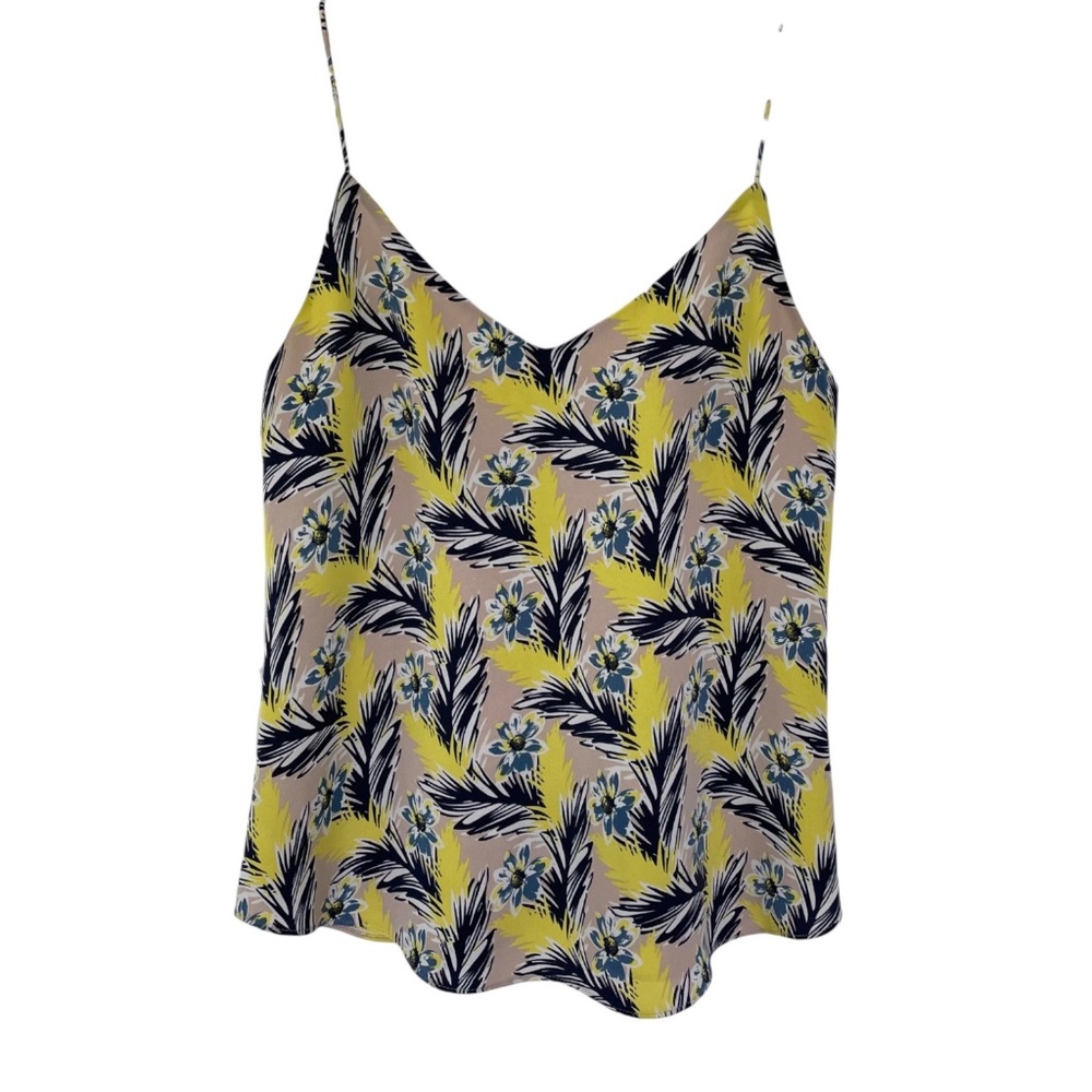 J.Crew Silk Camisole, Carrie V-Neck, Size 8 Petite